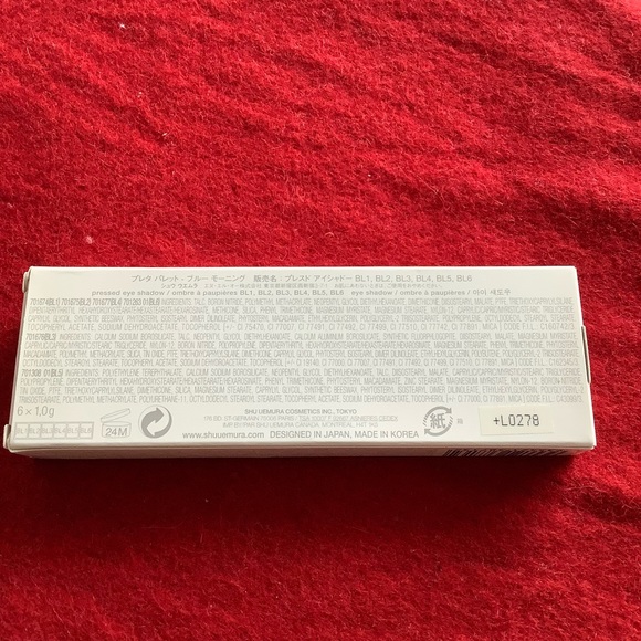 NIB Shu Uemura Prêt-a-Palette Blue Morning - eyeshadow palette - Picture 5 of 5